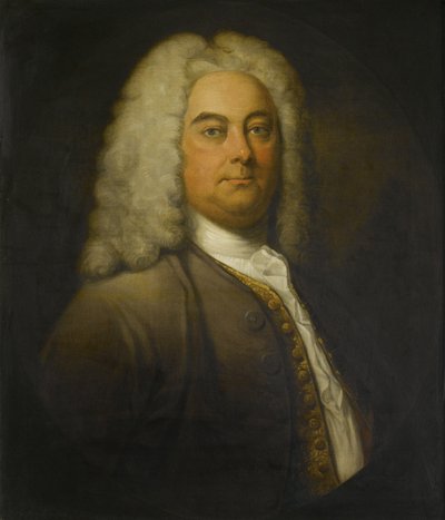 George Frideric Händel, 1750 körül alkotó: William circle of Hogarth